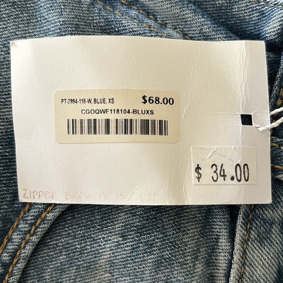 OAK+FORT Women’s Straight Leg Jeans XS - Picture 4 of 4